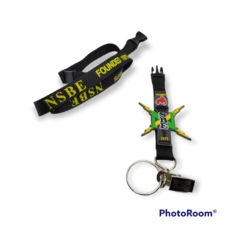 NSBE Lanyards with PVC Shields